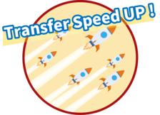 File transfer speed increase